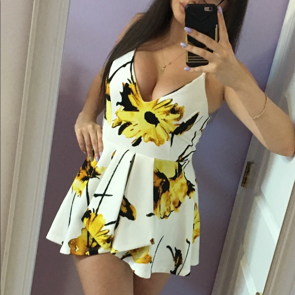 Floral Romper